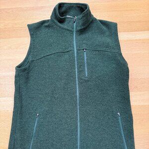 Ibex shak vest, men's medium green